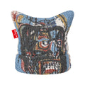 Arkyve X Basquiat "Untitled 1982" Crochet Cat Hat