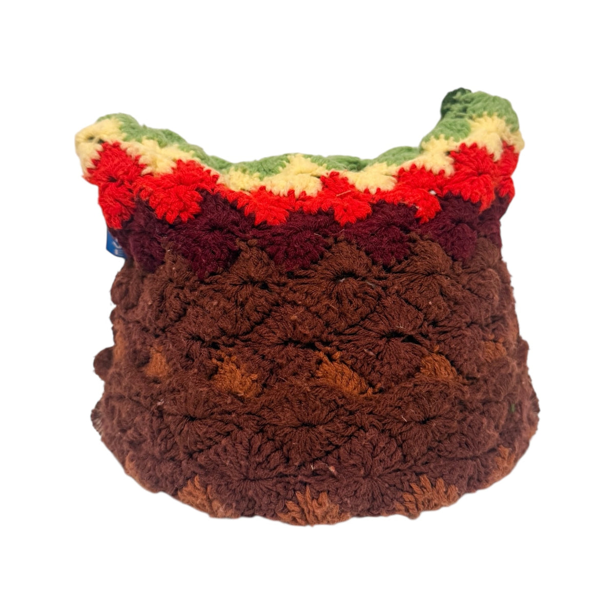 Fall Madness Crochet Cat Hat (1of1)