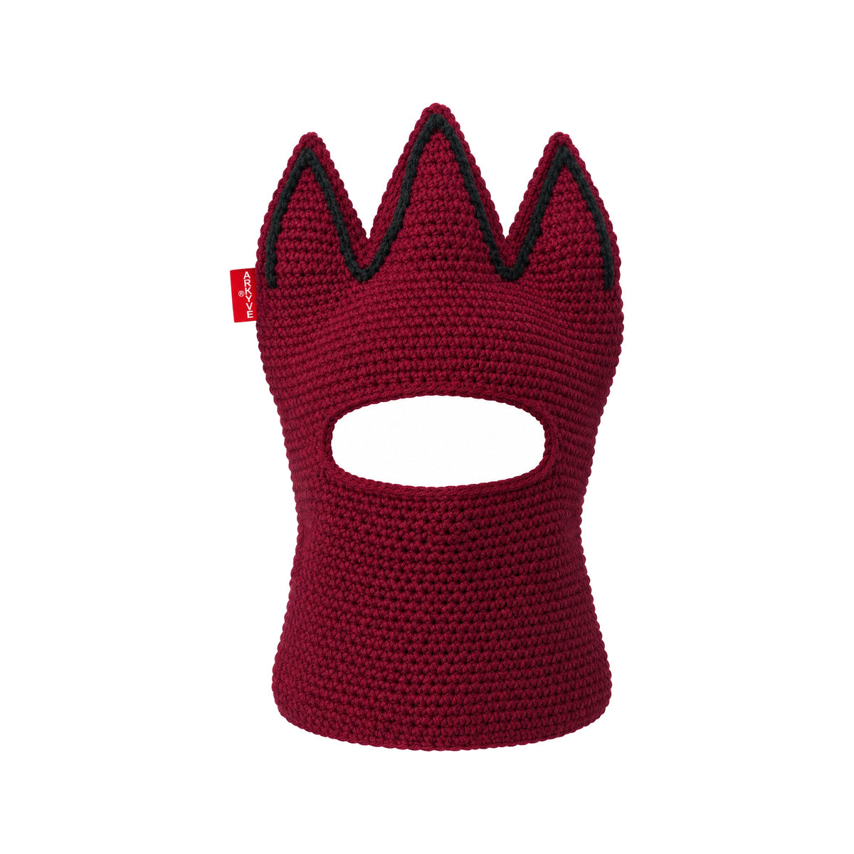 Arkyve X Basquiat Crown Mask (Red)