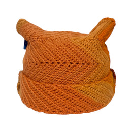 Neon Peaks Crochet Cat Hat (1of1)