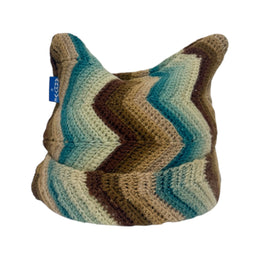 Prism Chevron Crochet Cat Hat (1of1)