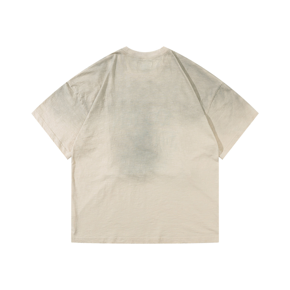 Arkyve X Basquiat 100 Yen Tee in cream, back view