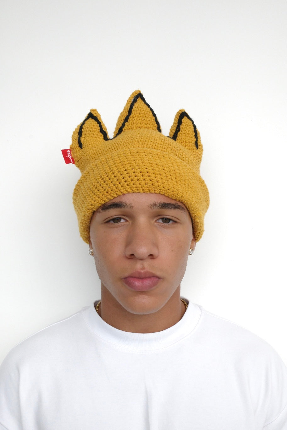 Arkyve X Basquiat Crown Mask (Yellow)