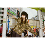 Shadow Moss Crochet Sock Hat