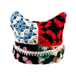 White Bonanza Crochet Cat Hat (1of1)
