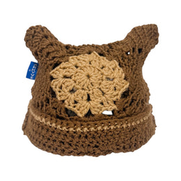 Cookie Butter Crochet Cat Hat (1of1)