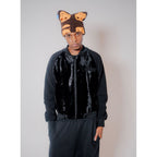 Sunset Tree Crochet Cat Hat