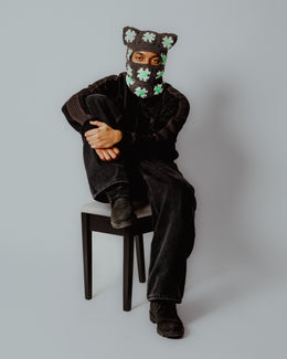 Pine Stone Crochet Ski Mask