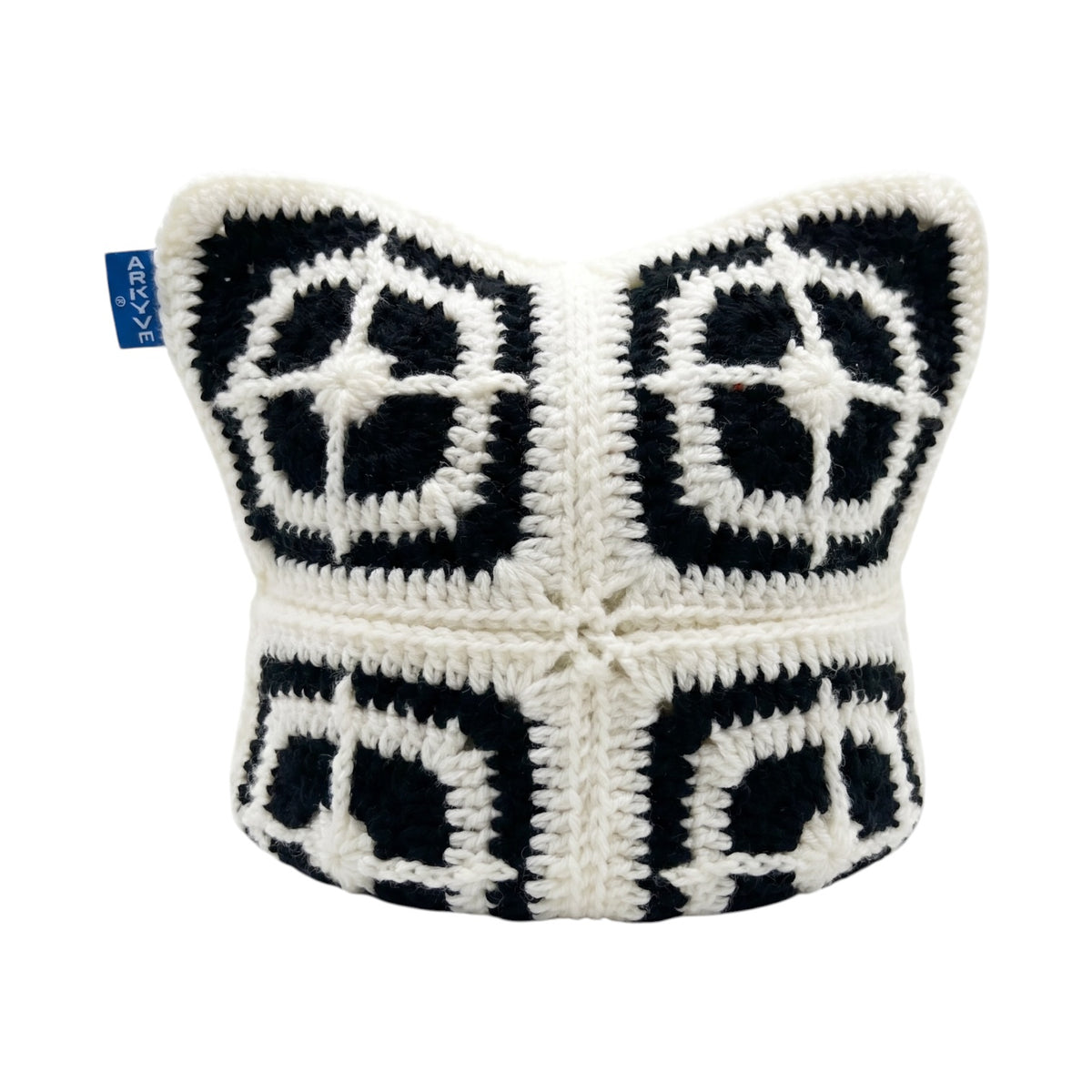 Oreo Crochet Cat Hat