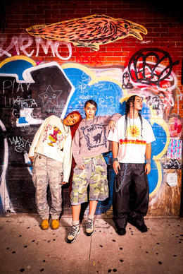 Arkyve X Suede "Sun Patch" Short Sleeve