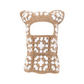 Cookie Butter Crochet Cat Mask