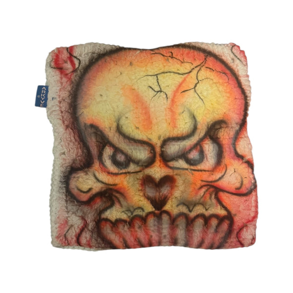 Glow Skull 1of1 Crochet Cat Hat