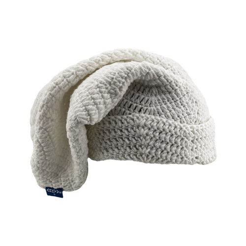 Snow Crochet Sock Hat