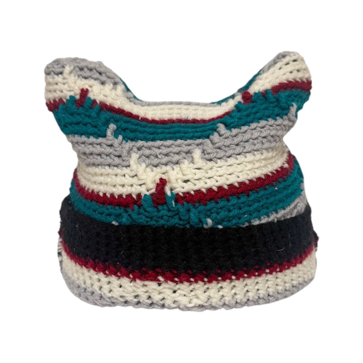 Mint Fresh Crochet Cat Hat (1of1)