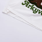 Crochet Tree Patch White Tee