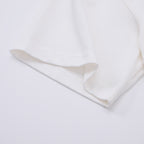 Crochet Wine Label White Tee