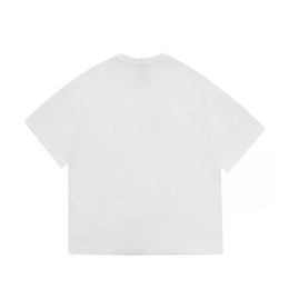 Crochet Tree Patch White Tee