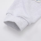 Blue Star Crochet Patch Sweatshirt