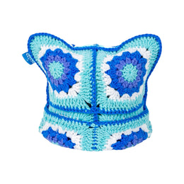 Icy Crochet Cat Hat