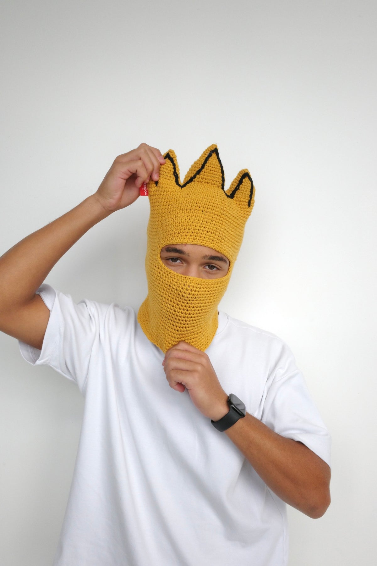 Arkyve X Basquiat Crown Mask (Yellow)