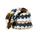 Earth Stripe Crochet Sock Hat