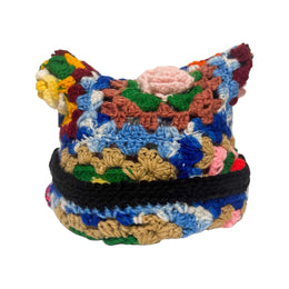Ocean Bloom Crochet Cat Hat (1of1)
