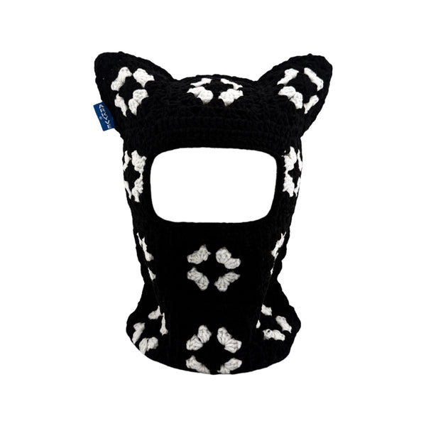 Obsidian Crochet Ski Mask
