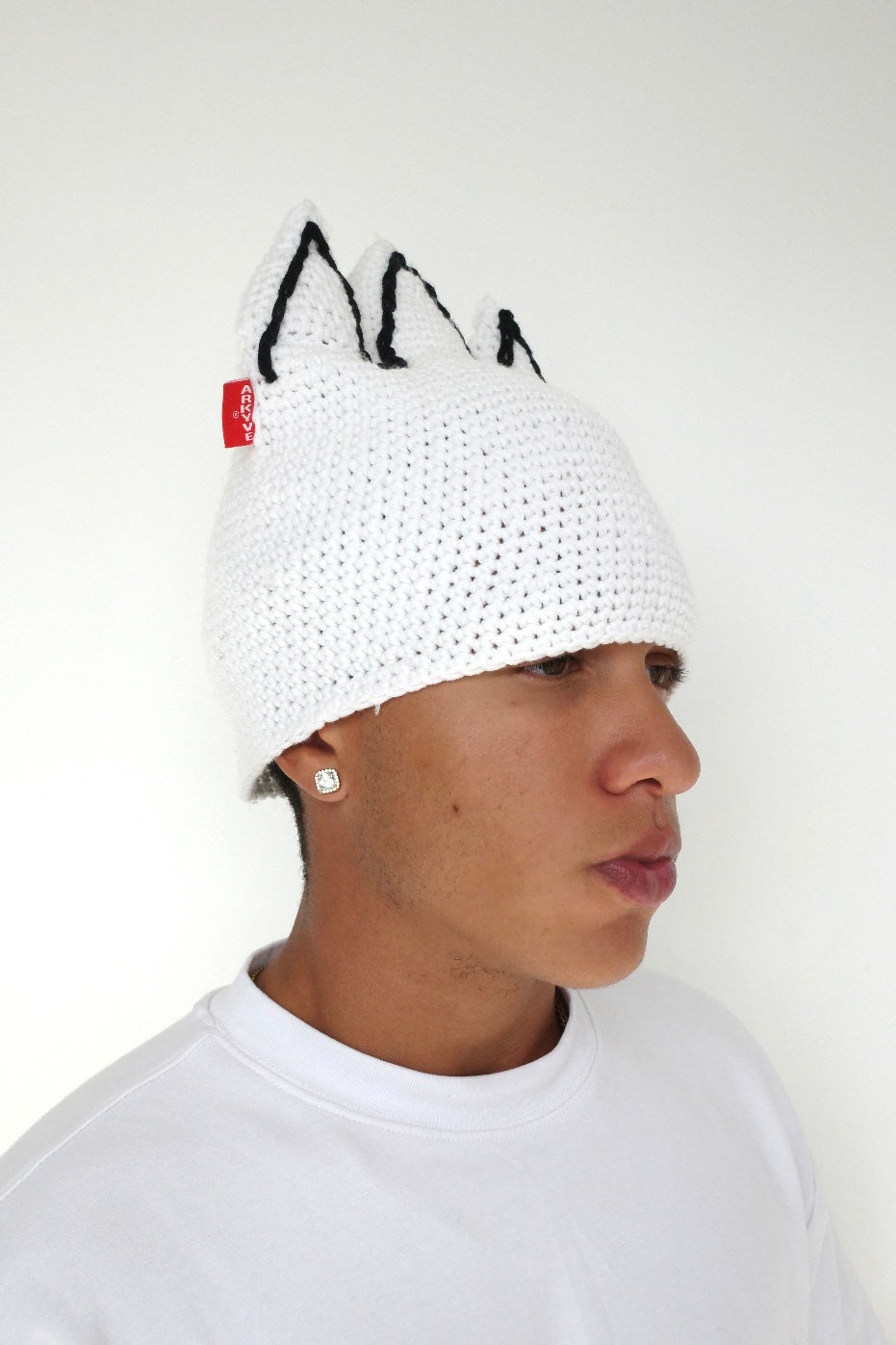 Arkyve X Basquiat Crown Hat (White)