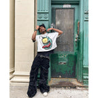 Black Crochet Cat Hat