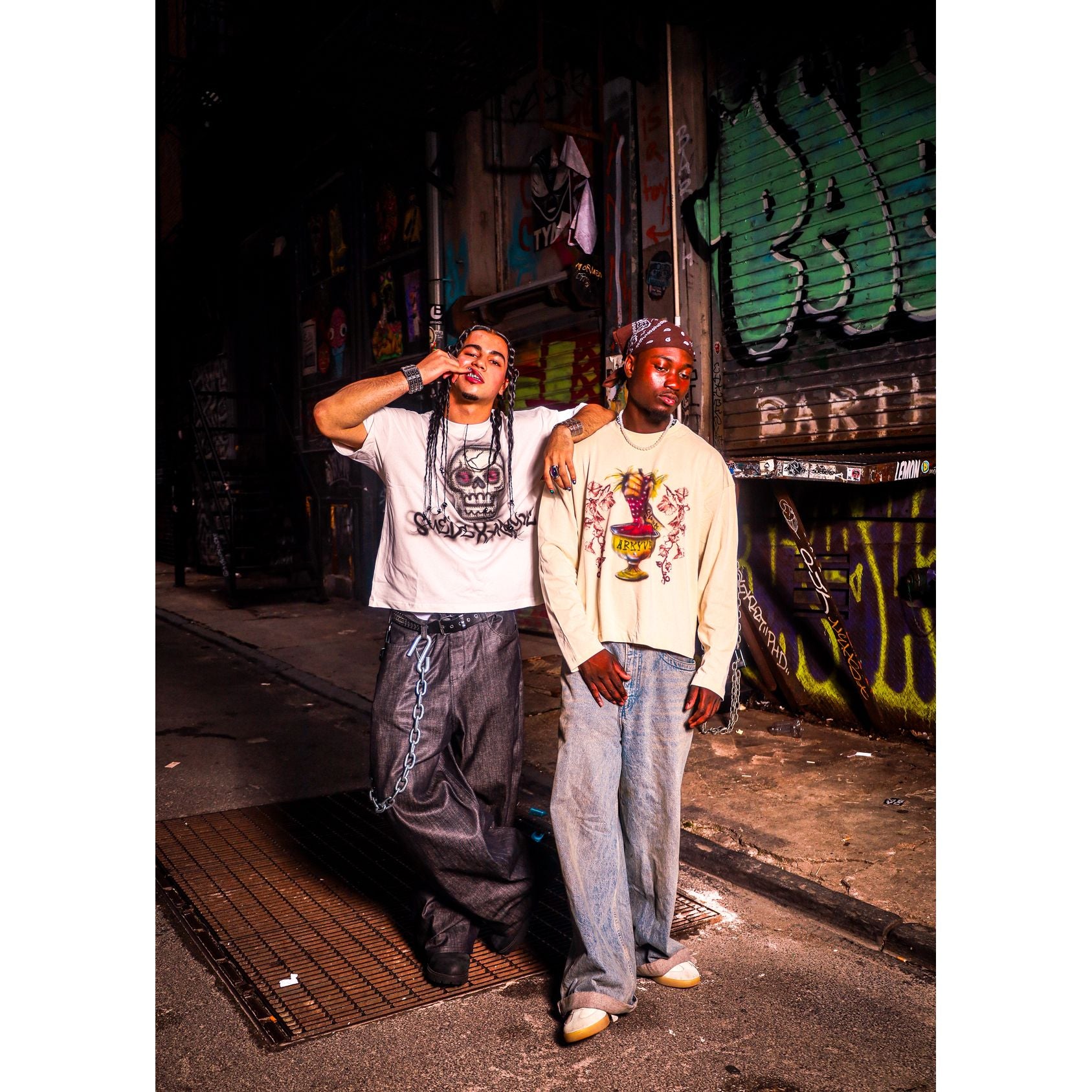 Arkyve X Stryka "Wine Label" Long Sleeve