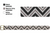 Dark Chevron Crochet Belt