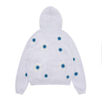Blue Star Crochet Patch Sweatshirt