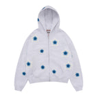 Blue Star Crochet Patch Sweatshirt