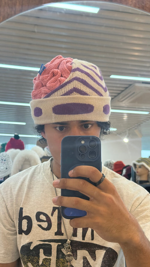 "Evil Genius Brainie" Crochet Beanie (Pre-Order)