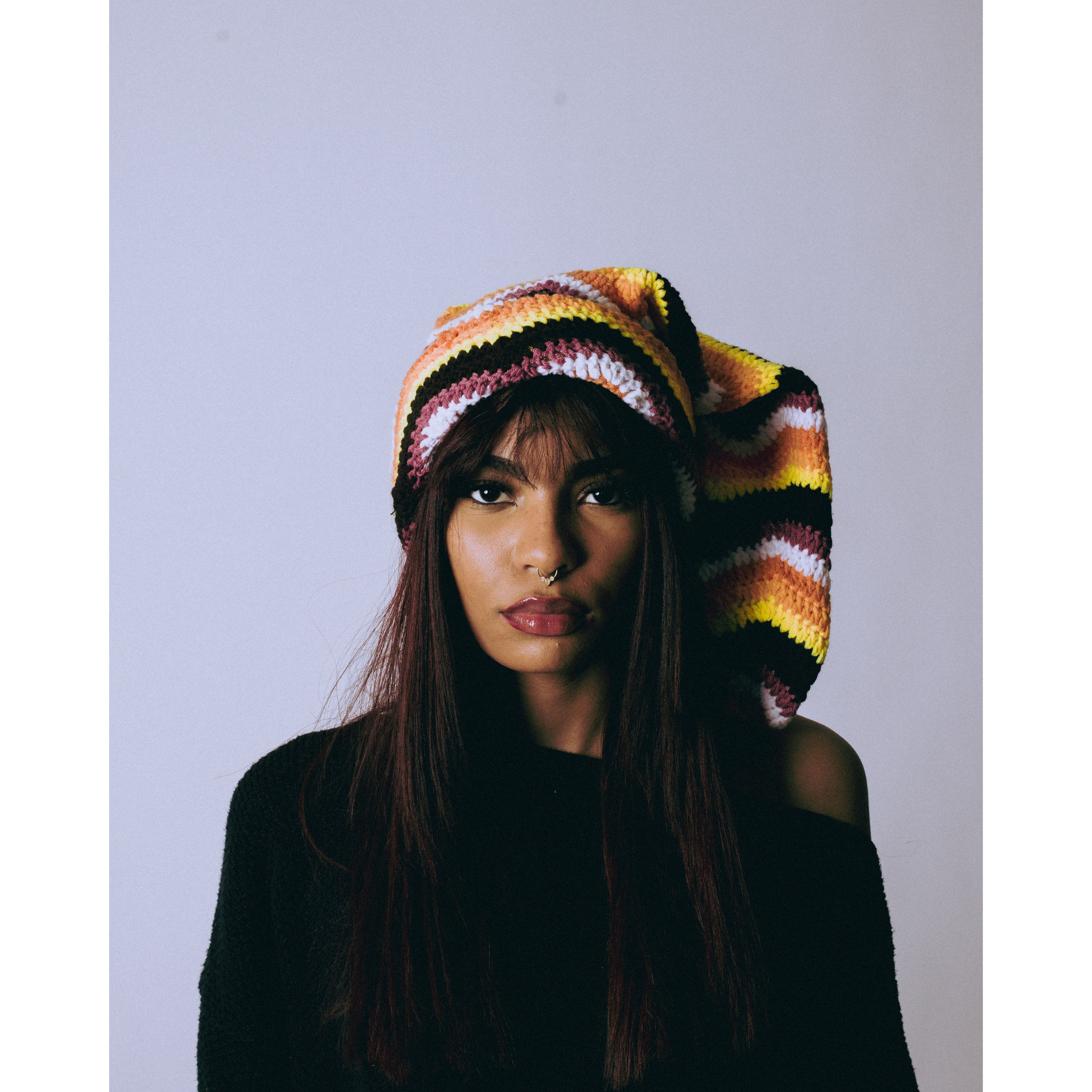 Blaze Crochet Sock Hat