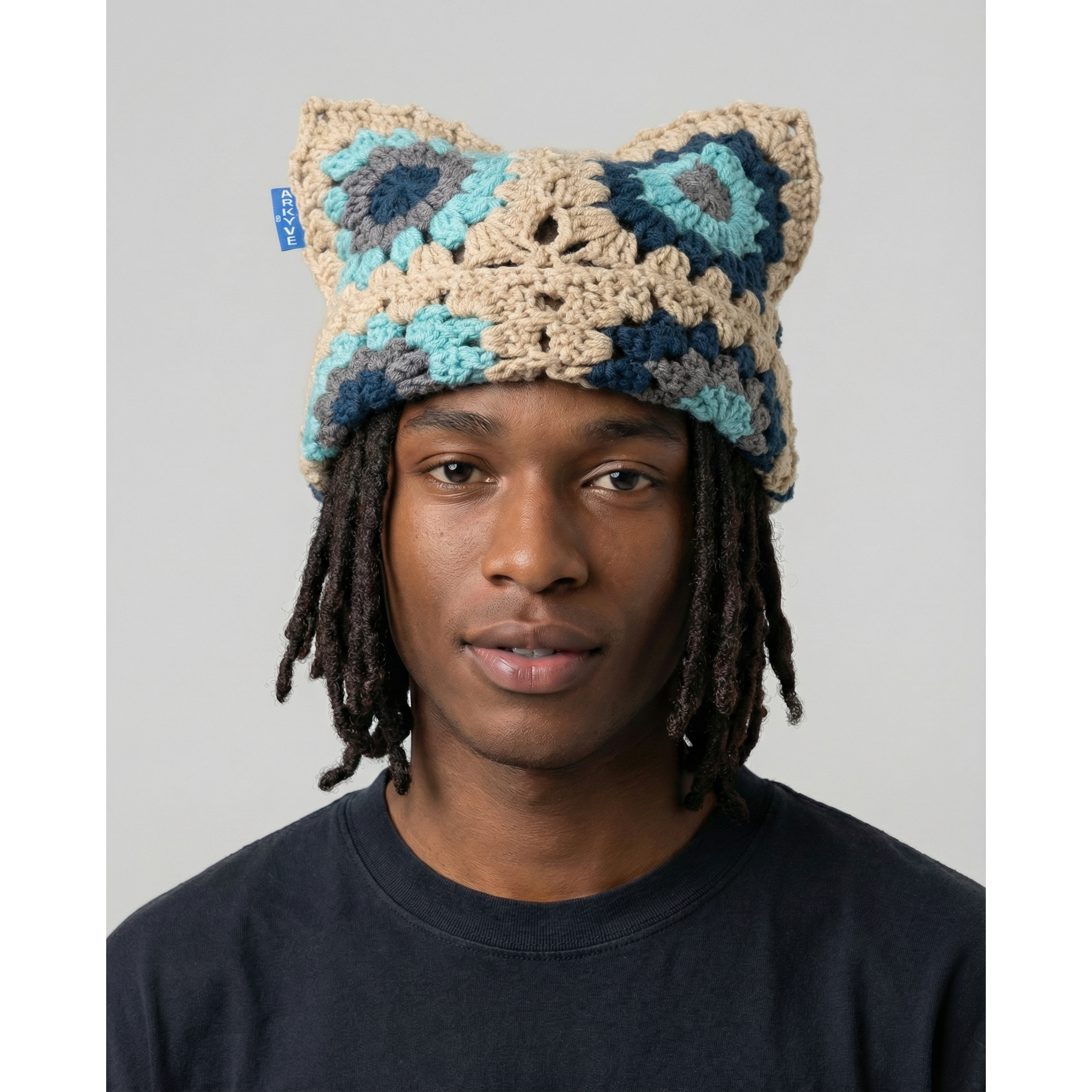 Lagoon Crochet Cat Hat