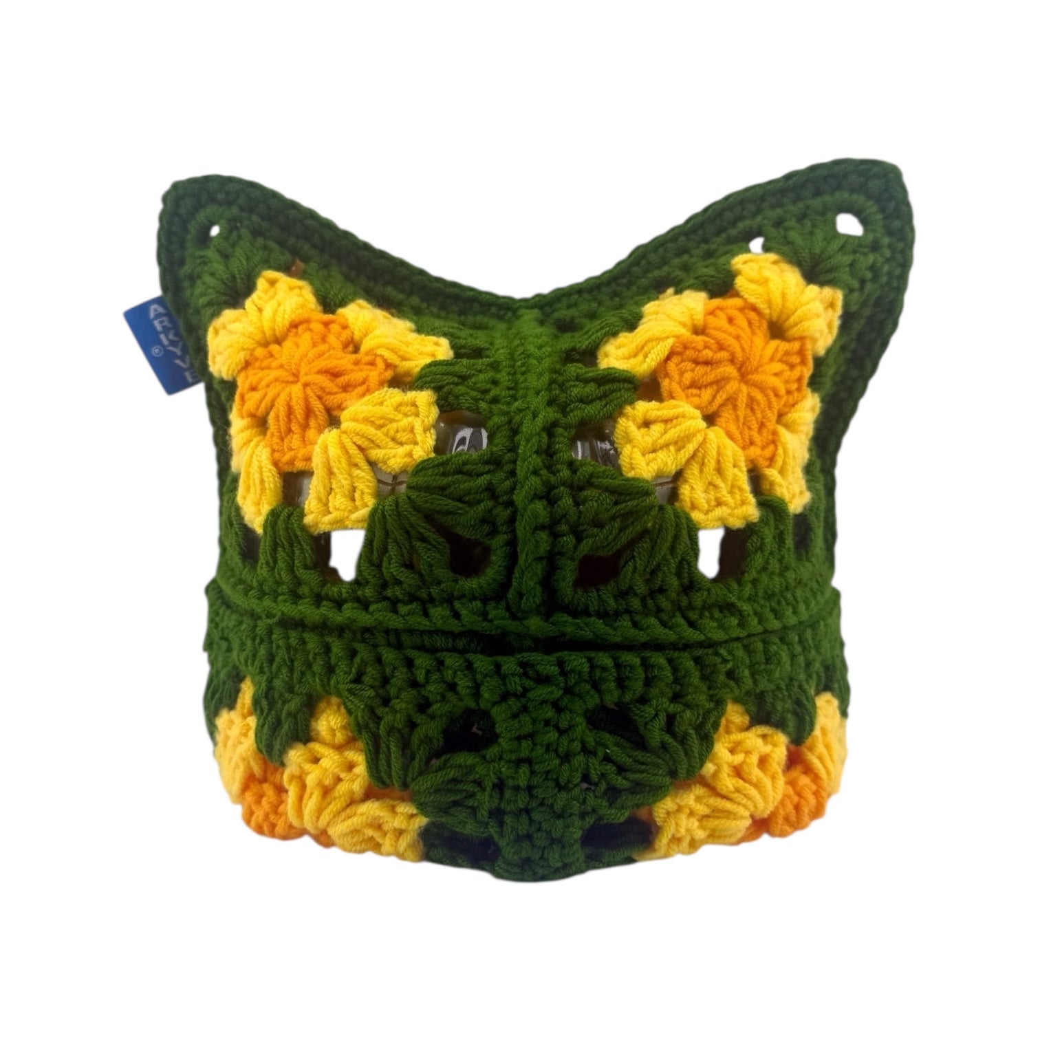 Citrus Crochet Cat Hat