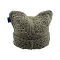 Concrete Moss Crochet Cat Hat