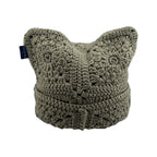 Concrete Moss Crochet Cat Hat
