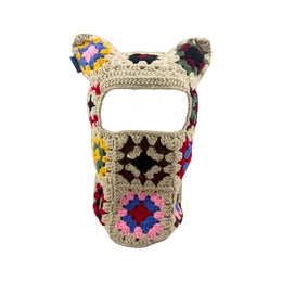 Confetti Crochet Cat Mask