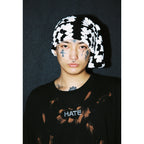 Mono Square Crochet Sock Hat