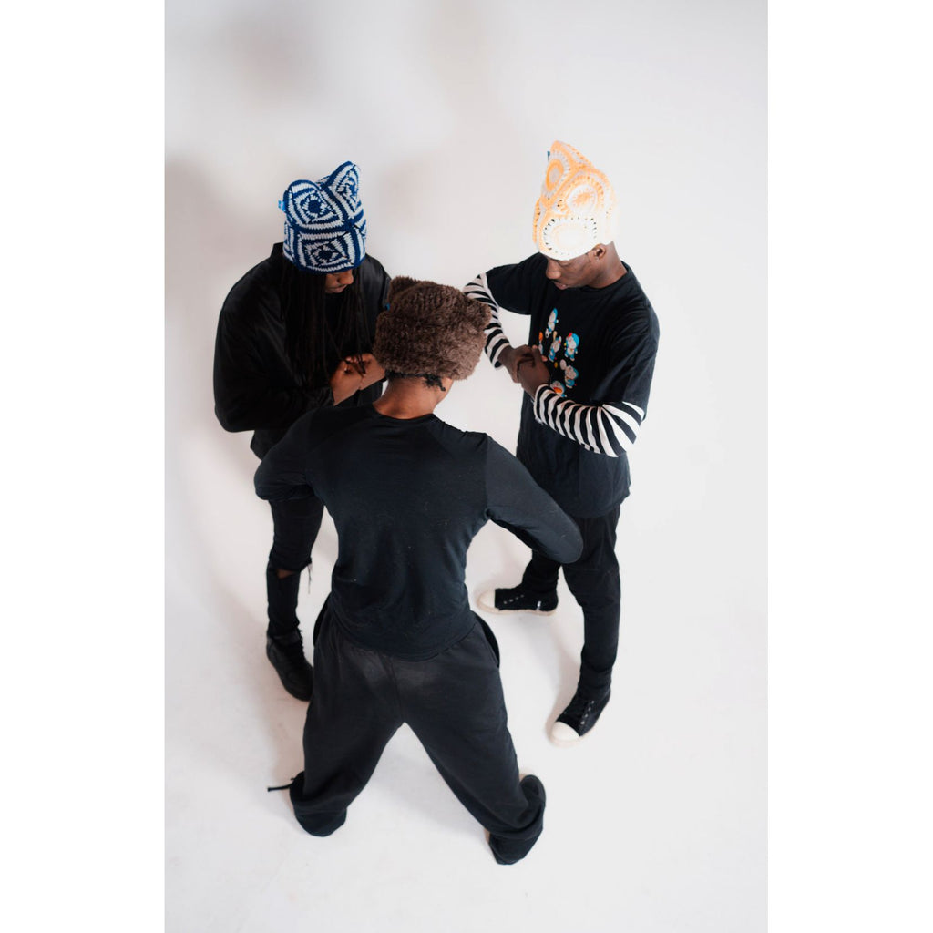 Sunny Burst Crochet Cat Hat