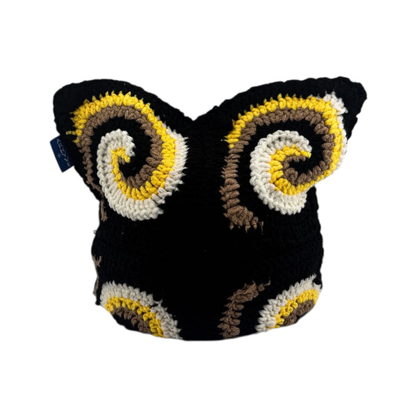 Desert Spiral Crochet Cat Hat