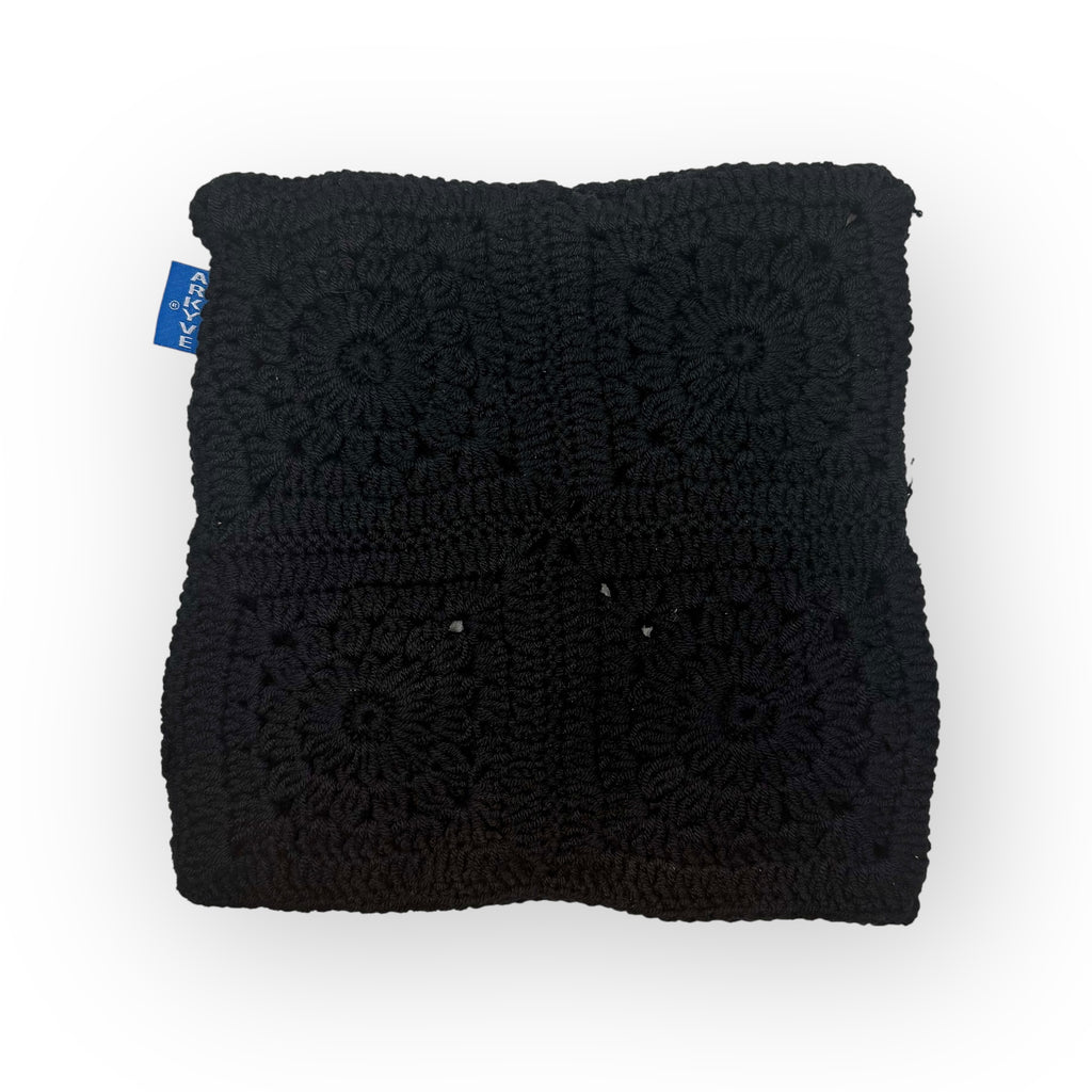 Black Crochet Cat Hat