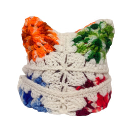 White Bonanza Crochet Cat Hat (1of1)