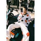 Poker Crochet Patch Sweatshirt