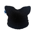 Black Crochet Cat Hat