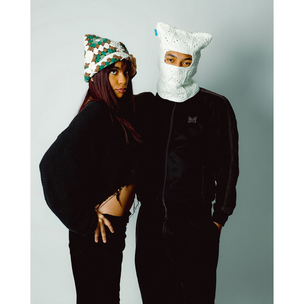 Snow Crochet Ski Mask