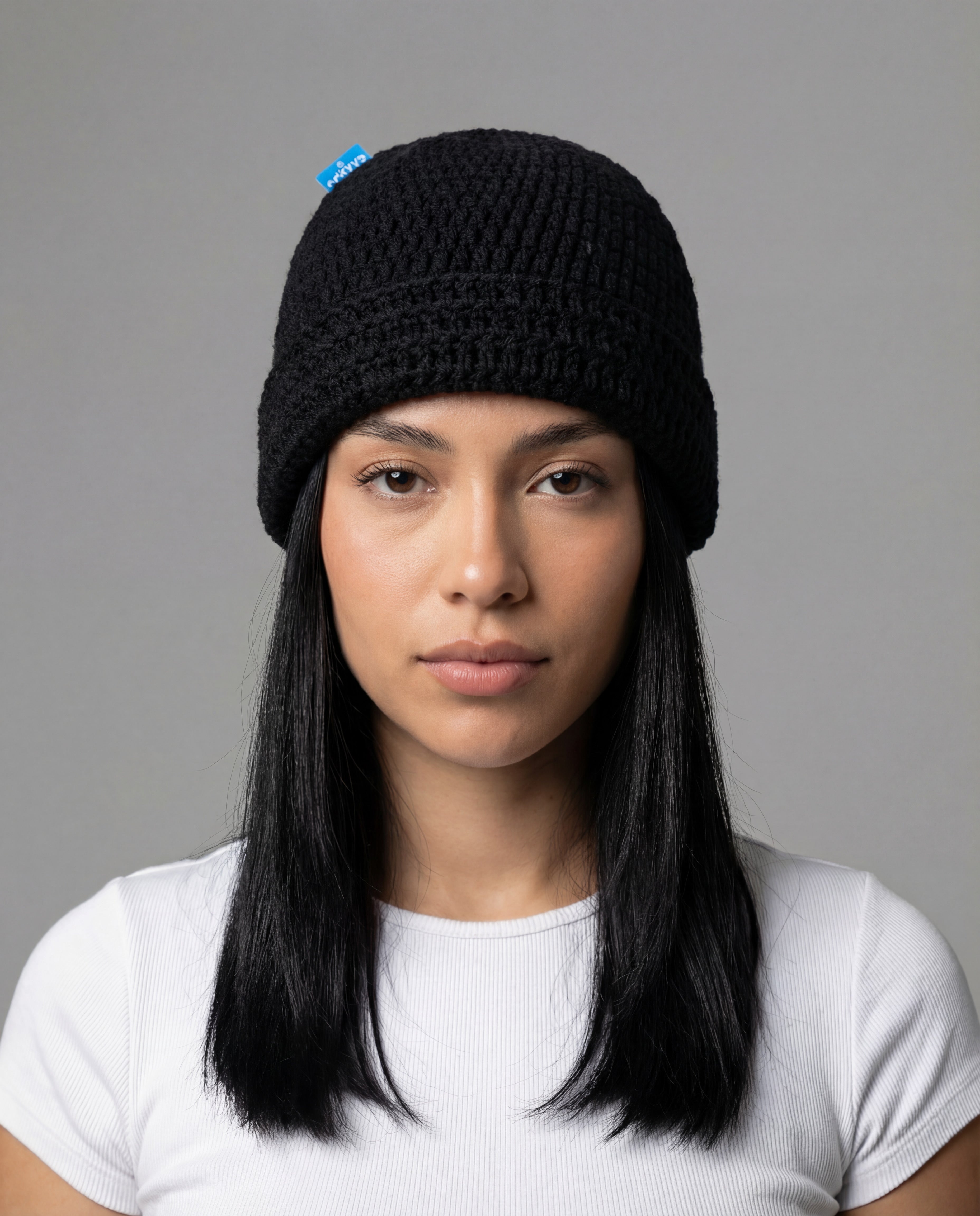 Shadow Crochet Beanie