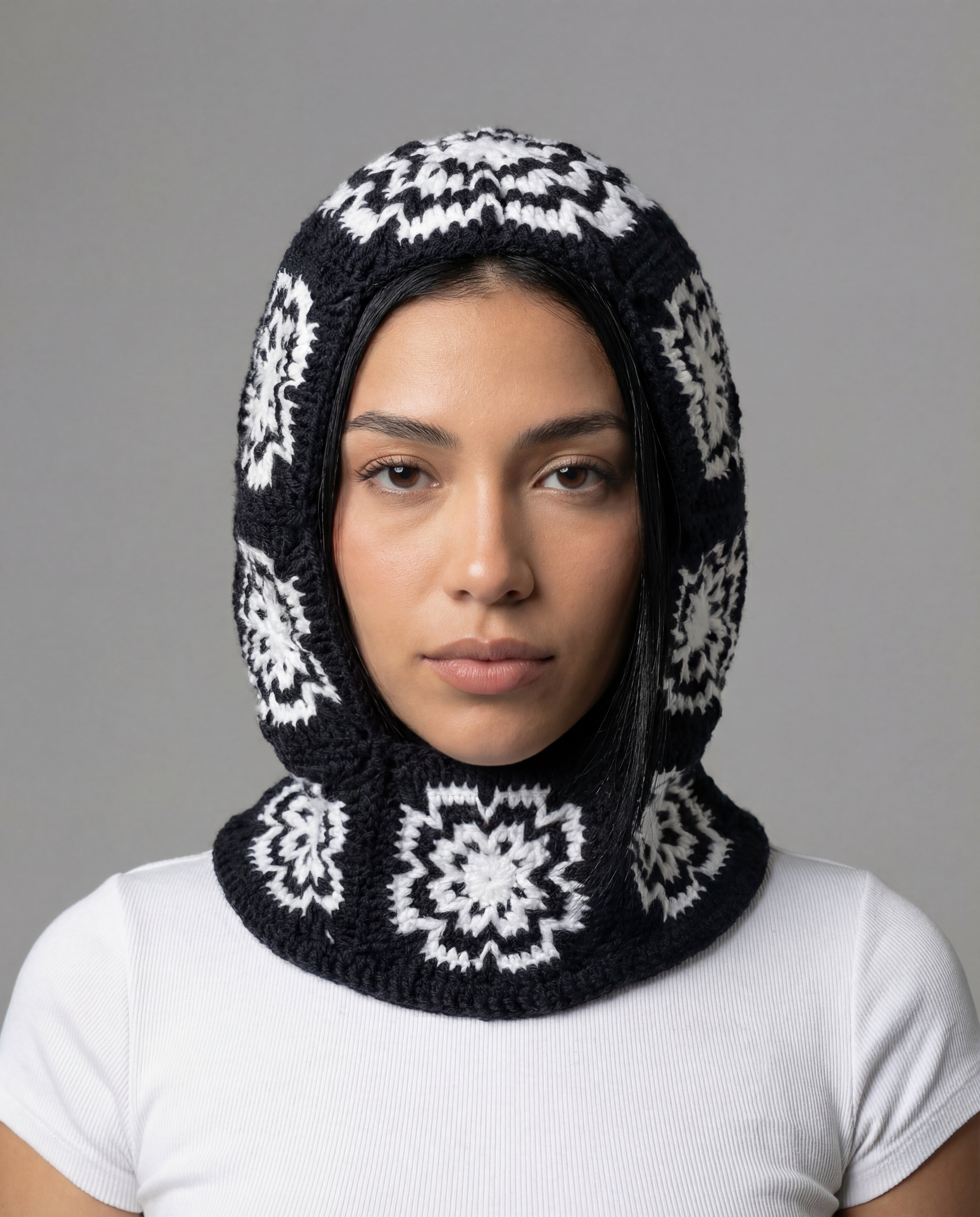 Frostbite Crochet Hood